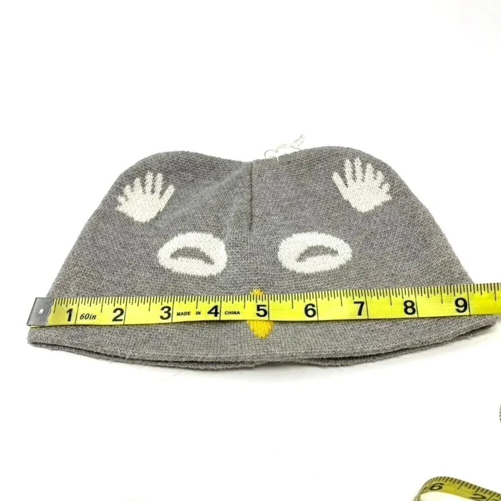 Patagonia Baby Furry Friends Beanie Owl Drifter Grey 6-12 Months